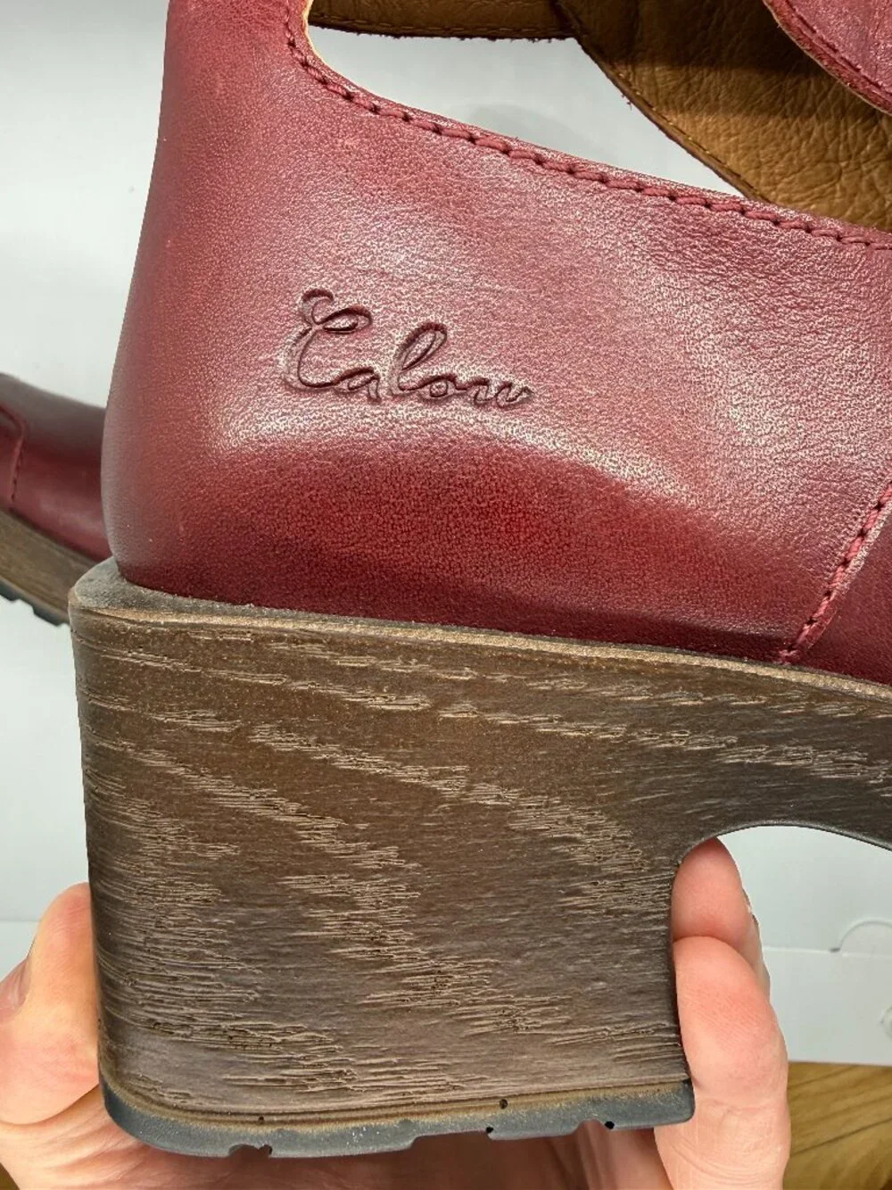 Calou Boots (new) maroon size 9 - Picture 2 of 7